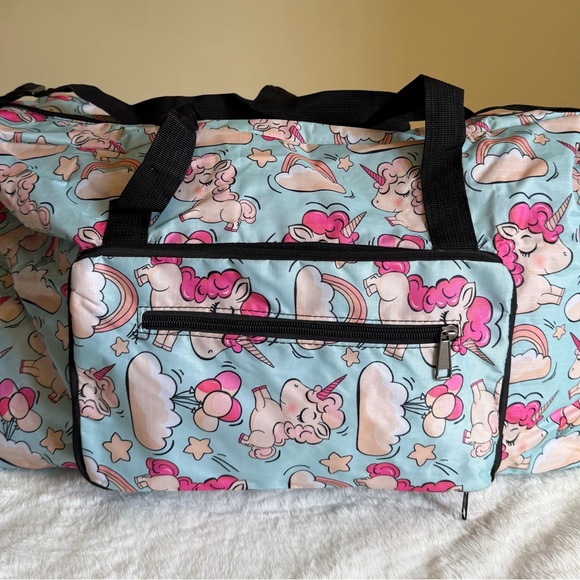 no brand Other - Foldable Unicorn Print Travel Weekender